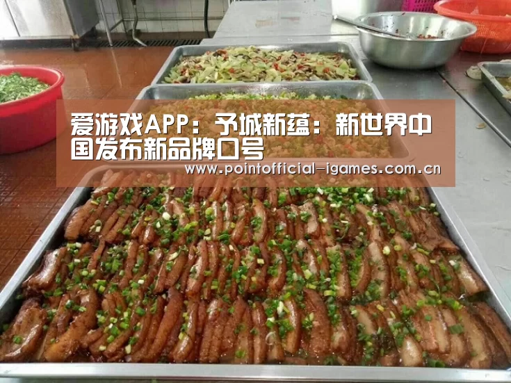 爱游戏APP:予城新蕴:新世界中国发布新品牌口号(图3) 爱游戏平台